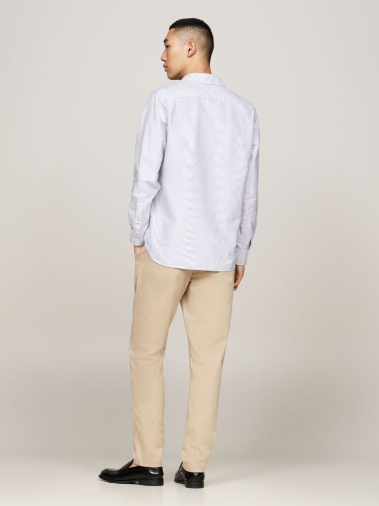 Multi Heritage Stripe Regular Fit Oxford Shirt  Men