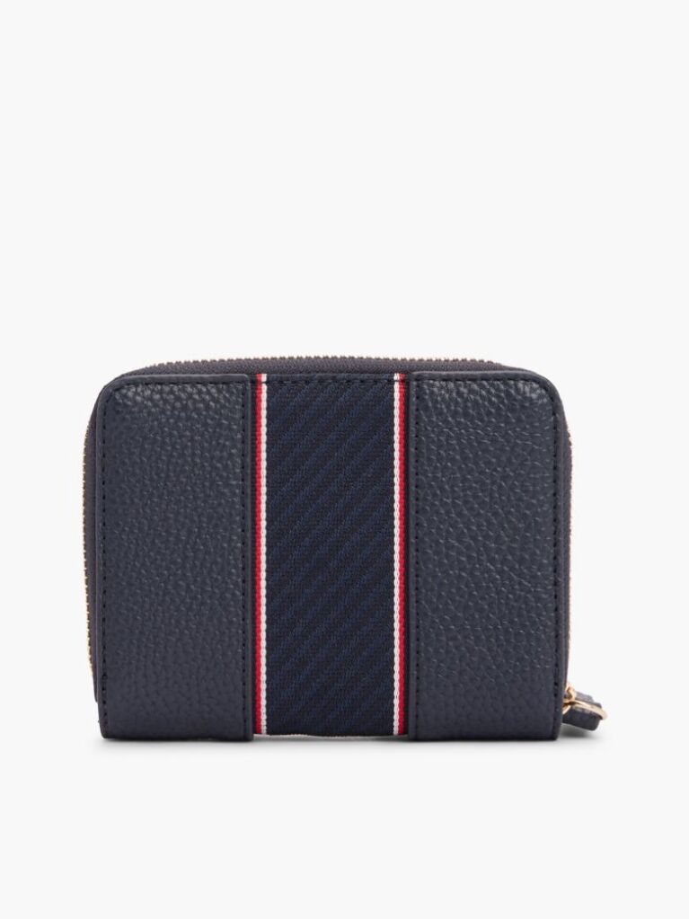 Blue TH Monogram Zip-Around Wallet  Women