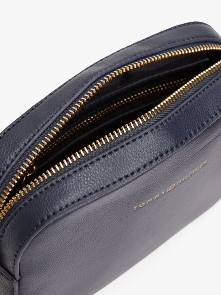 Blue Logo Webbing Strap Camera Bag  Women