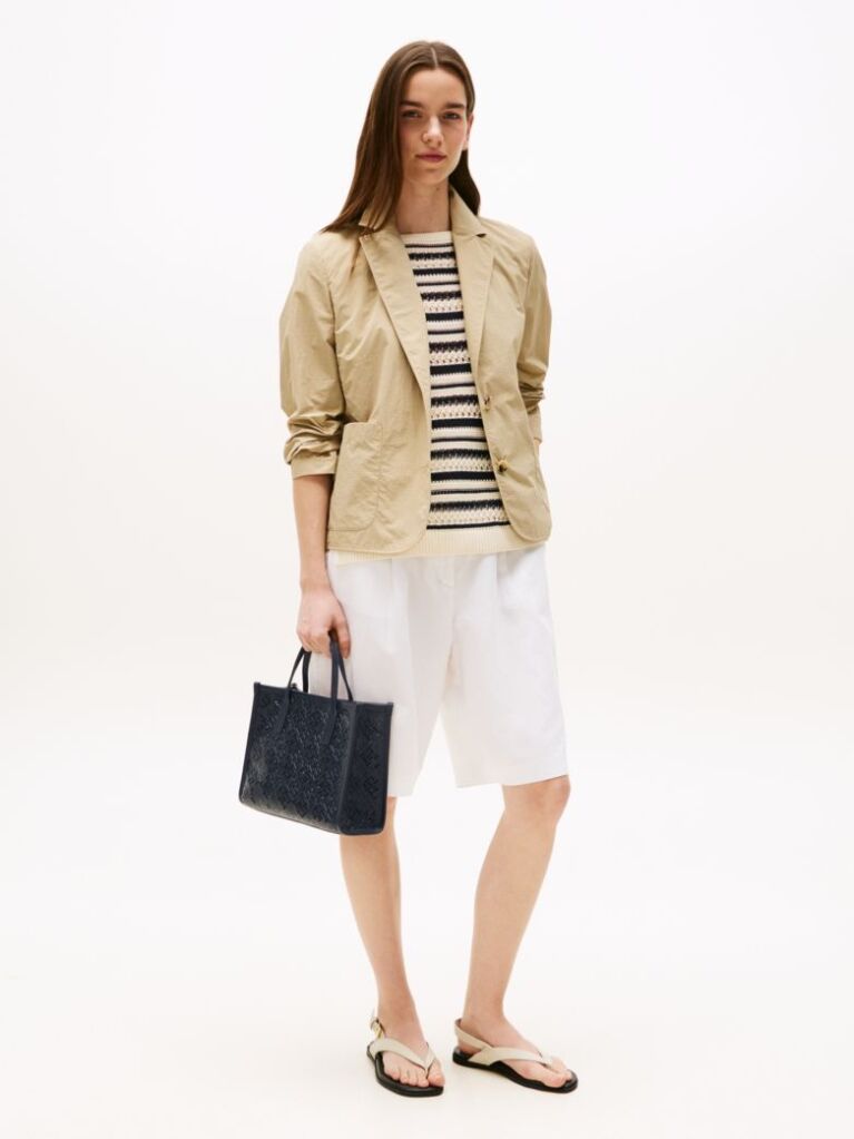 Blue City TH Monogram Tote Bag  Women