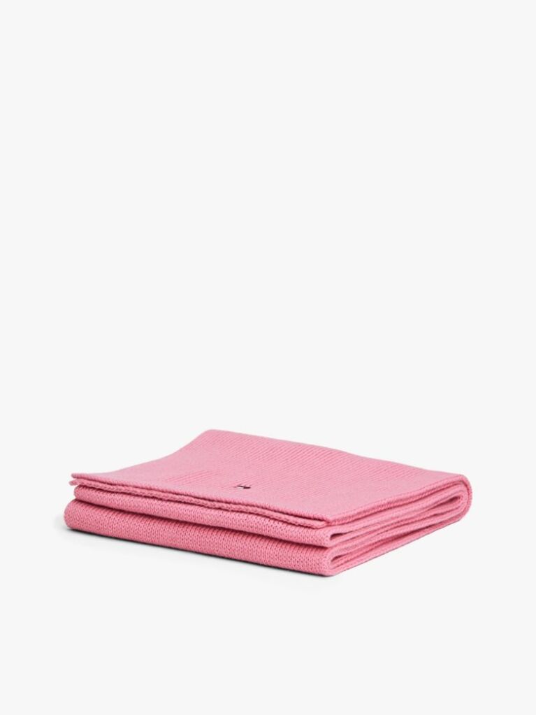 Pink Kids’ Rib-Knit Scarf  Kids Unisex