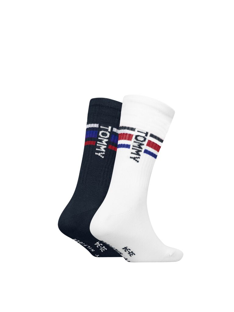 Multi Tommy Hilfiger Kids' Crew Socks 2 Pack  Kids Unisex