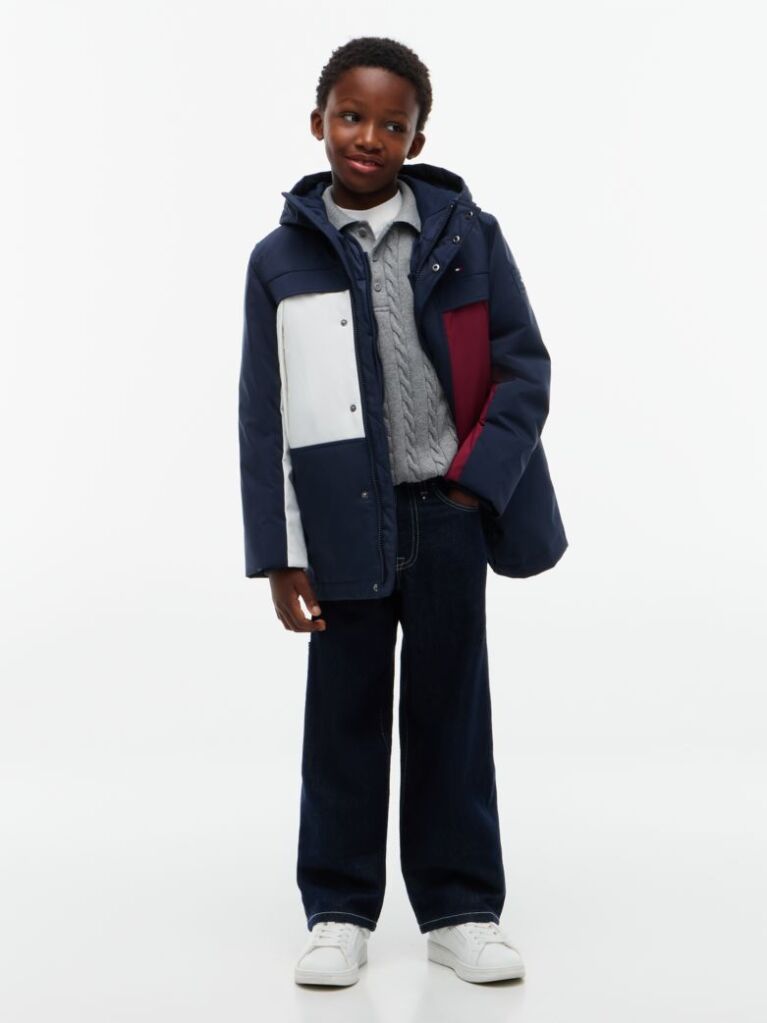 Blue 3-In-1 Relaxed Parka Jacket  Boys