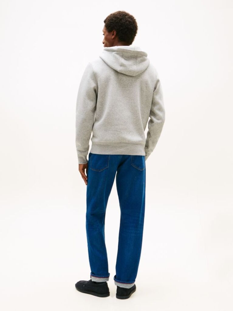 Grey TOMMY LOGO HOODY  Men
