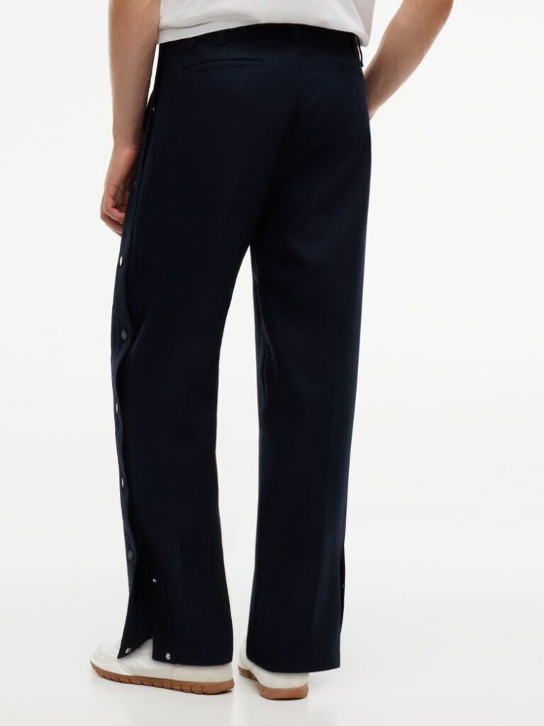 Blue Tommy Hilfiger x FRGMT Snap-Button Relaxed Chinos  Men