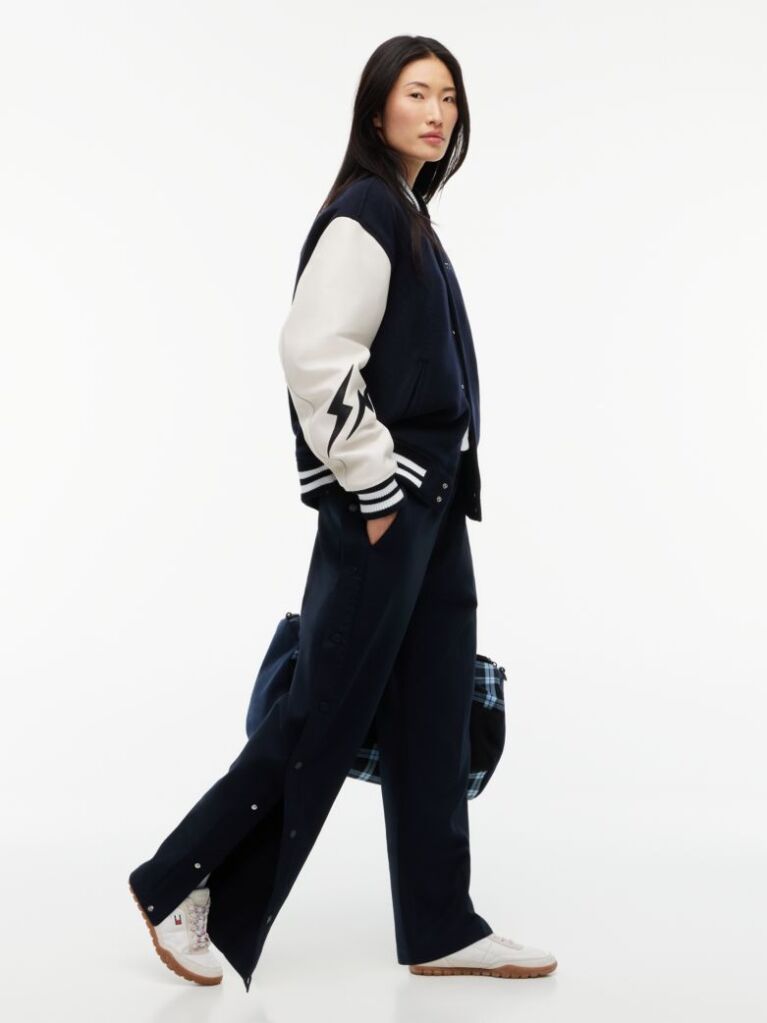 Blue Tommy Hilfiger x FRGMT Snap-Button Relaxed Chinos  Men