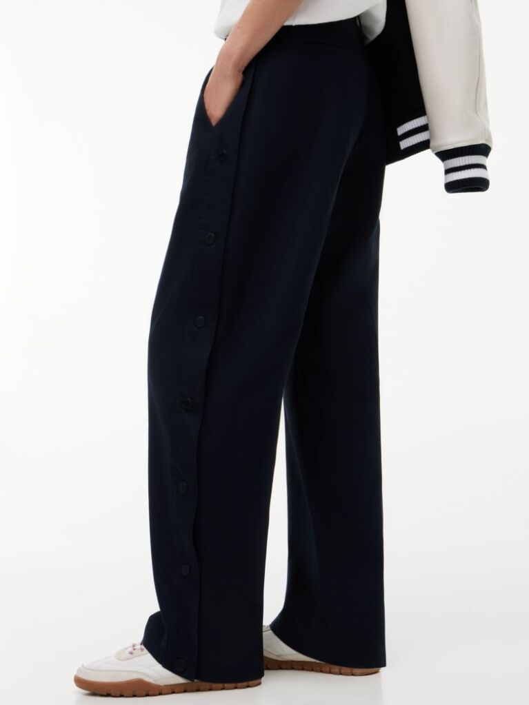 Blue Tommy Hilfiger x FRGMT Snap-Button Relaxed Chinos  Men