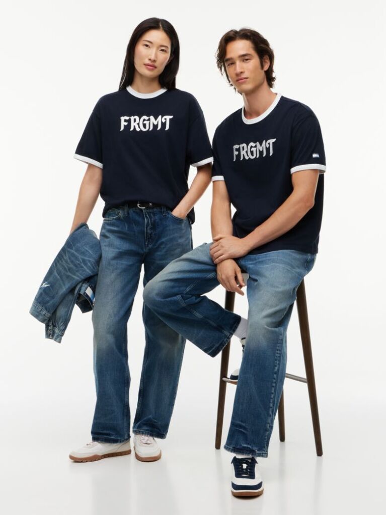 Blue Tommy Hilfiger x FRGMT Relaxed Ringer T-Shirt  Men