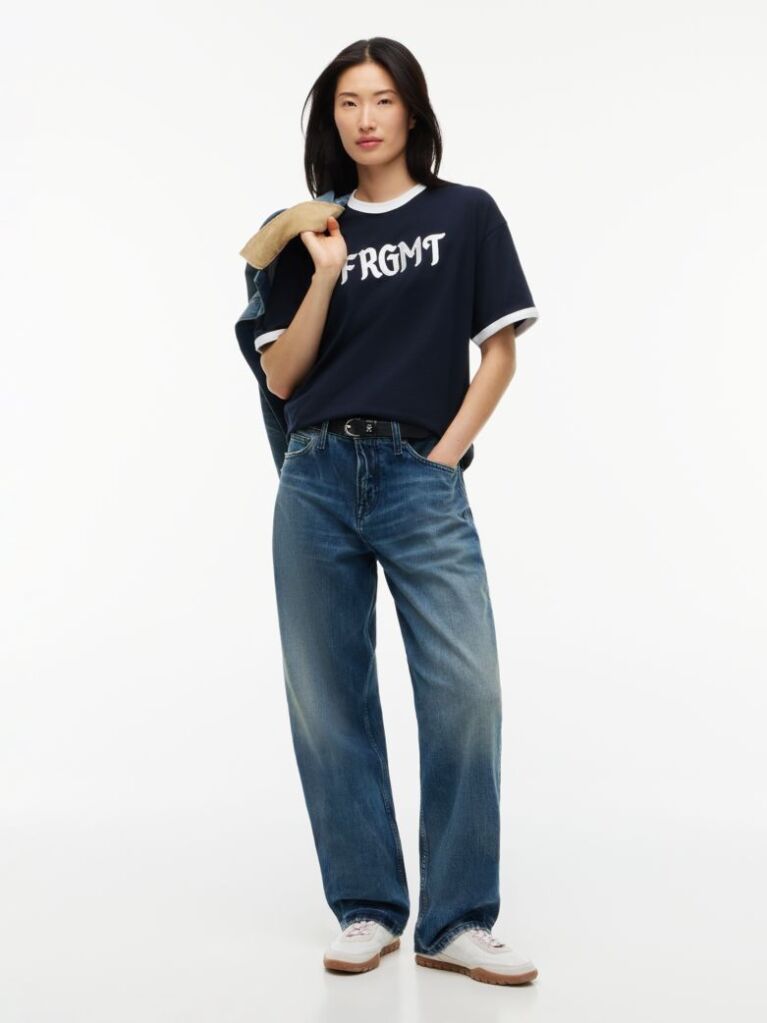 Blue Tommy Hilfiger x FRGMT Relaxed Ringer T-Shirt  Men
