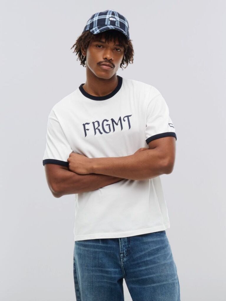 Beige Tommy Hilfiger x FRGMT Relaxed Ringer T-Shirt  Men