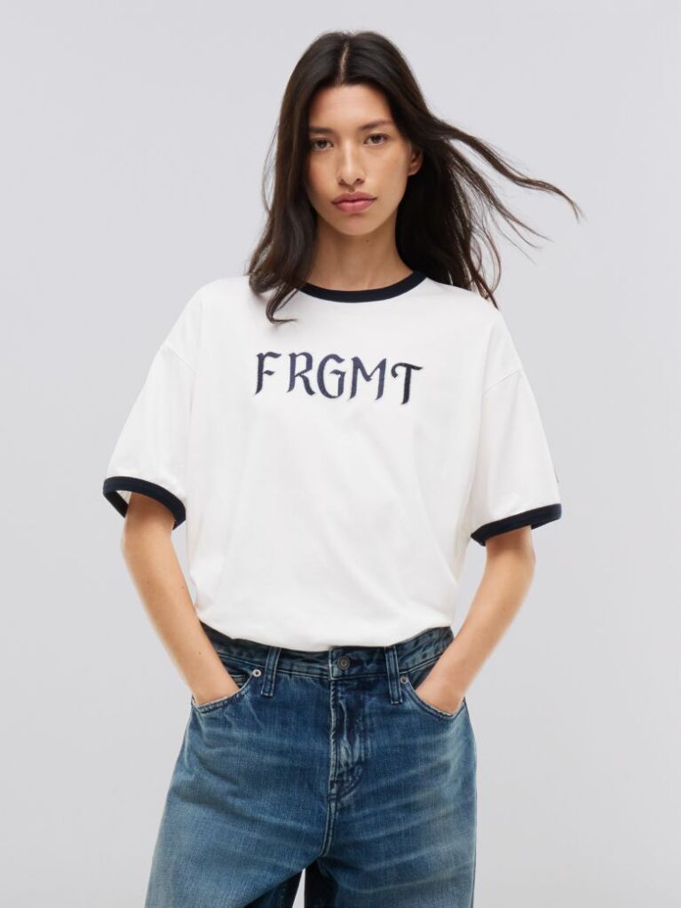 Beige Tommy Hilfiger x FRGMT Relaxed Ringer T-Shirt  Men