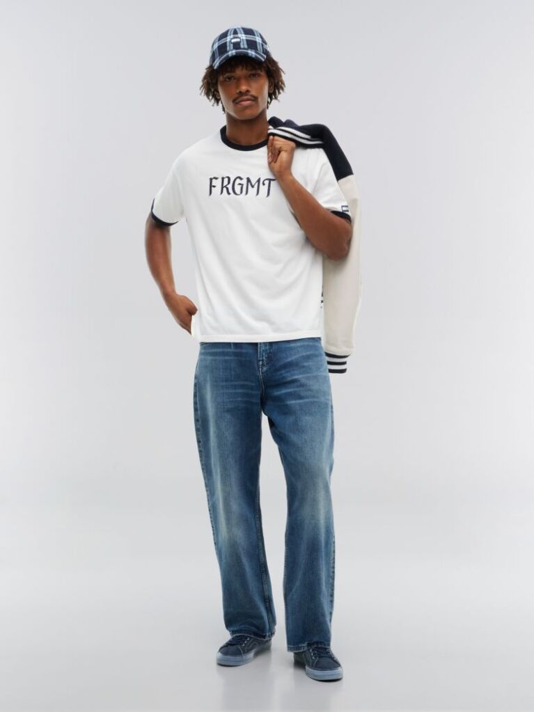 Beige Tommy Hilfiger x FRGMT Relaxed Ringer T-Shirt  Men