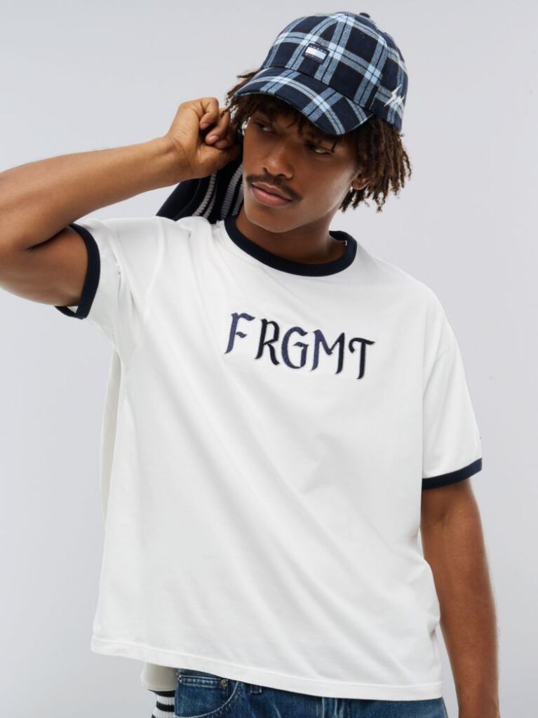 Beige Tommy Hilfiger x FRGMT Relaxed Ringer T-Shirt  Men