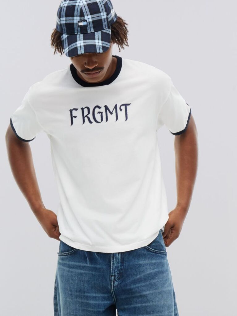 Beige Tommy Hilfiger x FRGMT Relaxed Ringer T-Shirt  Men