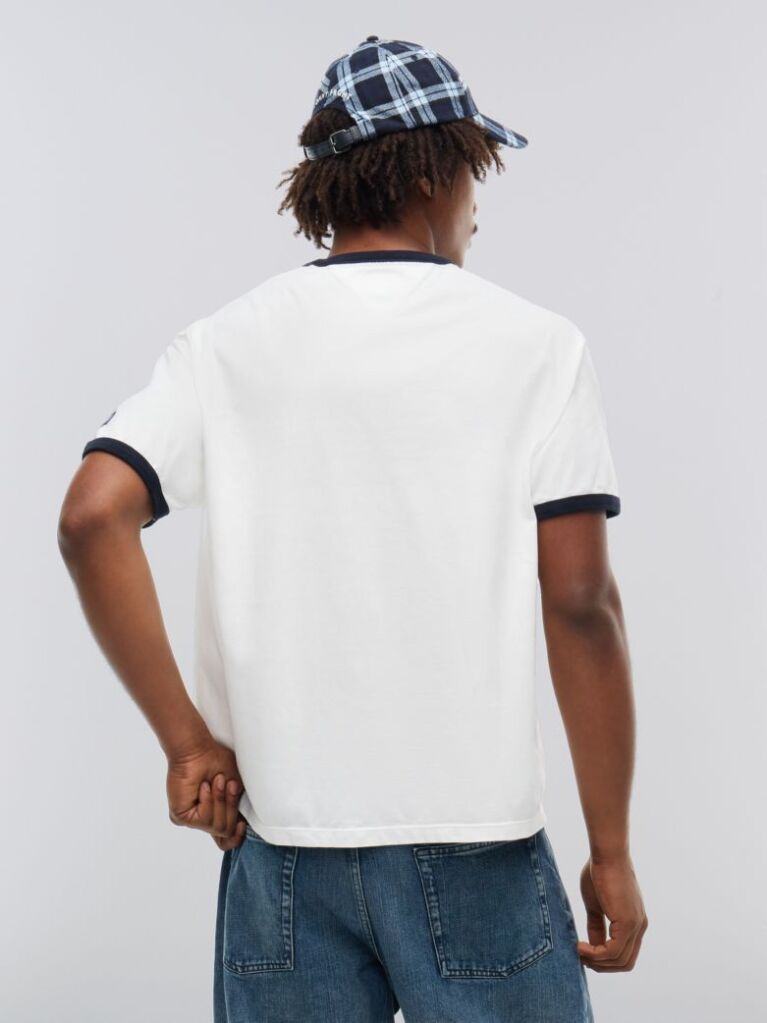 Beige Tommy Hilfiger x FRGMT Relaxed Ringer T-Shirt  Men