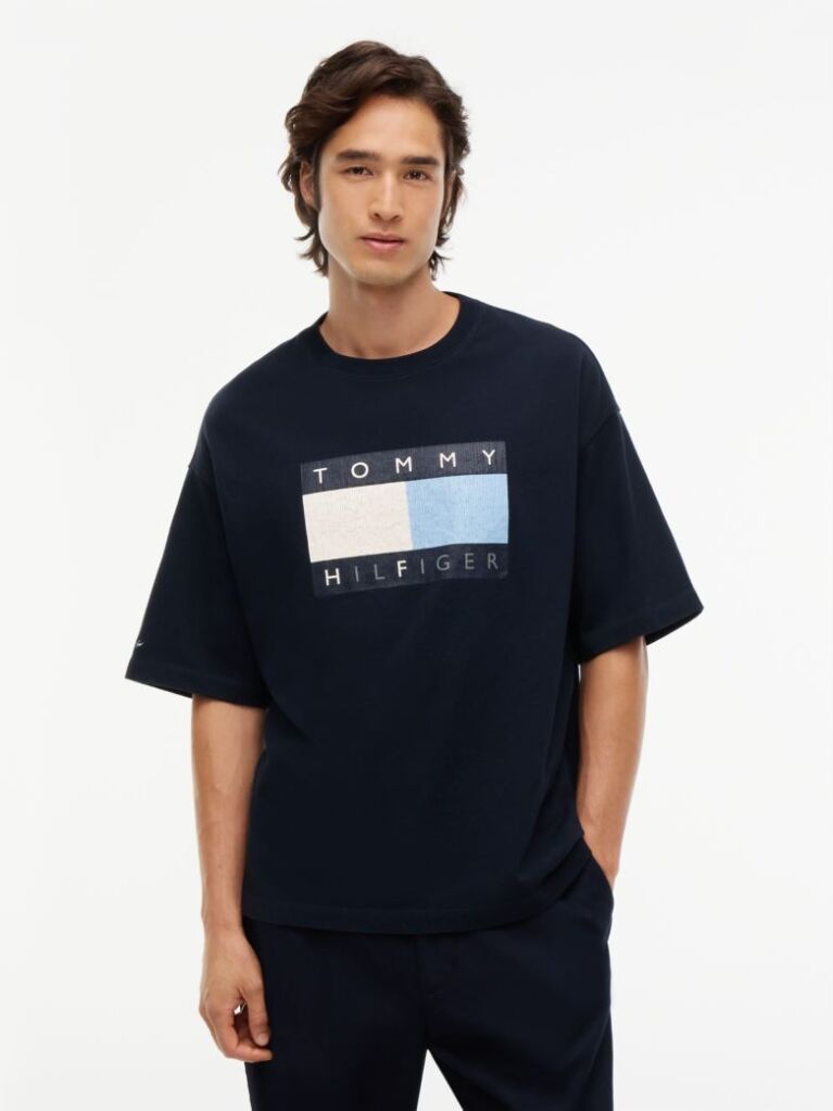 Blue Tommy Hilfiger x FRGMT Relaxed Jersey T-Shirt  Men