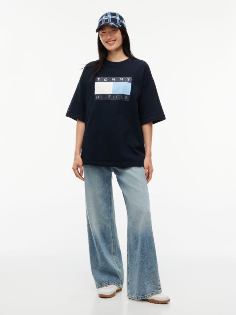 Blue Tommy Hilfiger x FRGMT Relaxed Jersey T-Shirt  Men