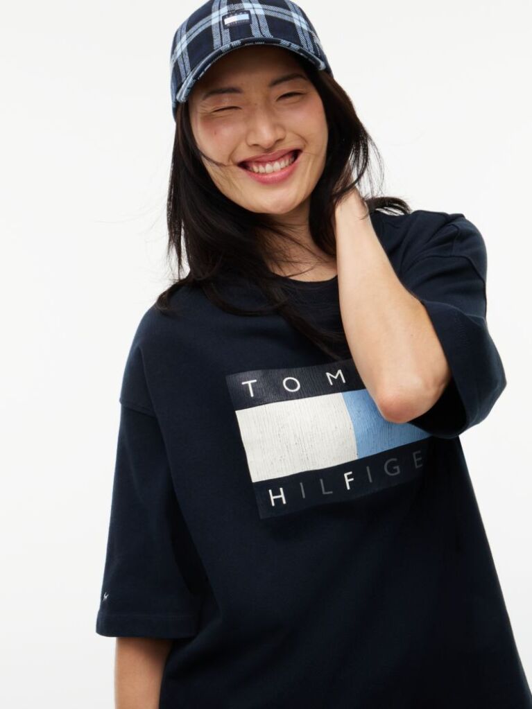 Blue Tommy Hilfiger x FRGMT Relaxed Jersey T-Shirt  Men