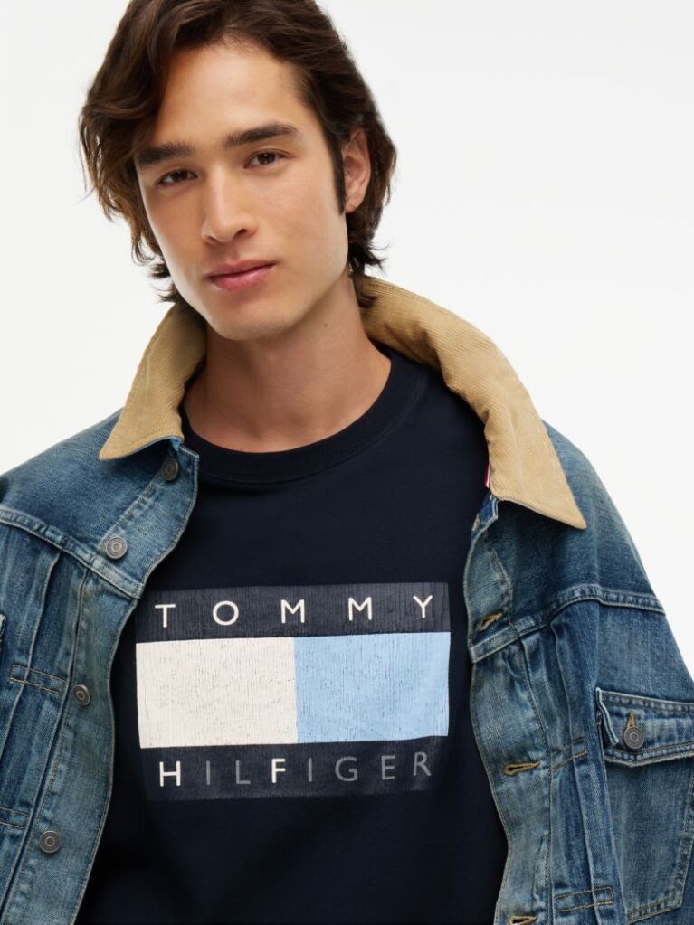Blue Tommy Hilfiger x FRGMT Relaxed Jersey T-Shirt  Men