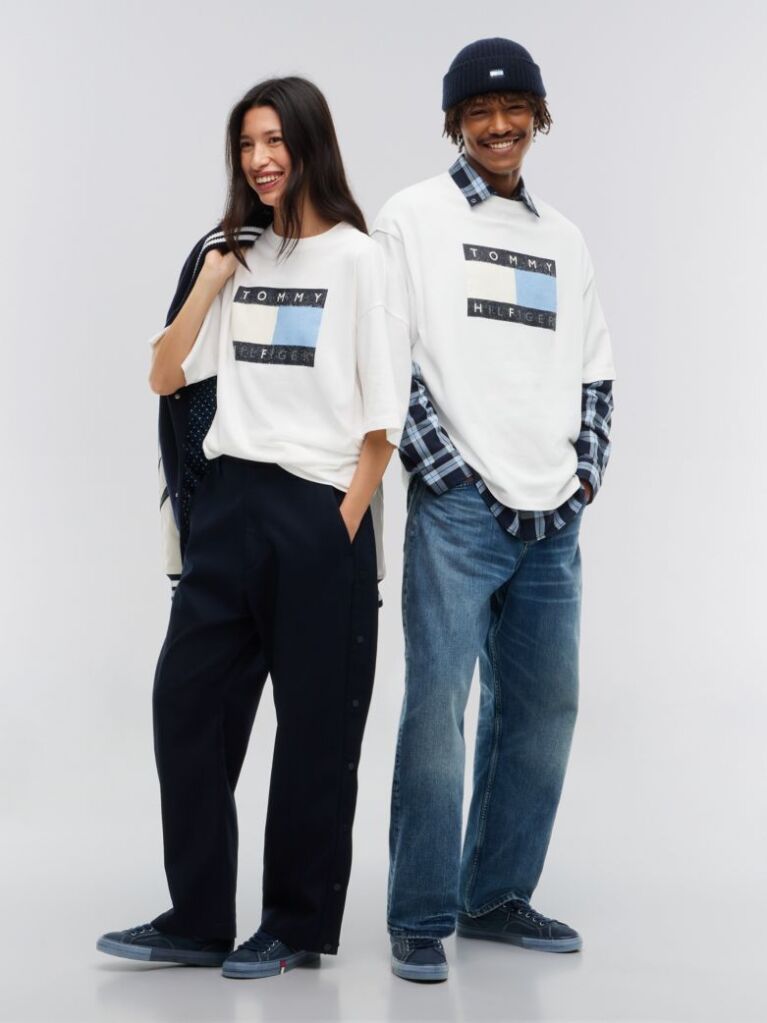 Beige Tommy Hilfiger x FRGMT Relaxed Jersey T-Shirt  Men