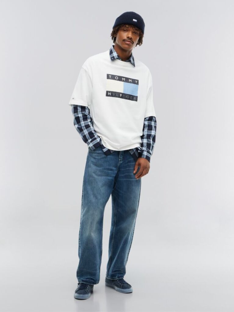 Beige Tommy Hilfiger x FRGMT Relaxed Jersey T-Shirt  Men