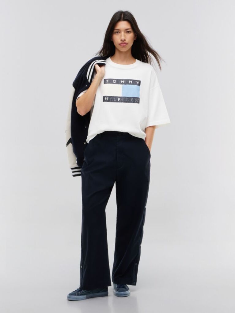 Beige Tommy Hilfiger x FRGMT Relaxed Jersey T-Shirt  Men