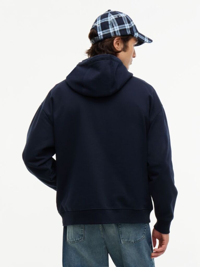 Blue Tommy Hilfiger x FRGMT Relaxed Drawstring Hoody  Men