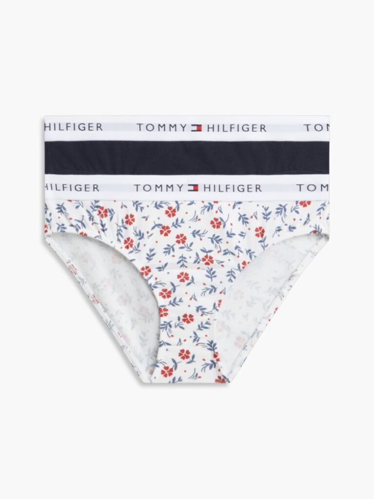 Blue 2-Pack Signature Essential Print Briefs  Girls