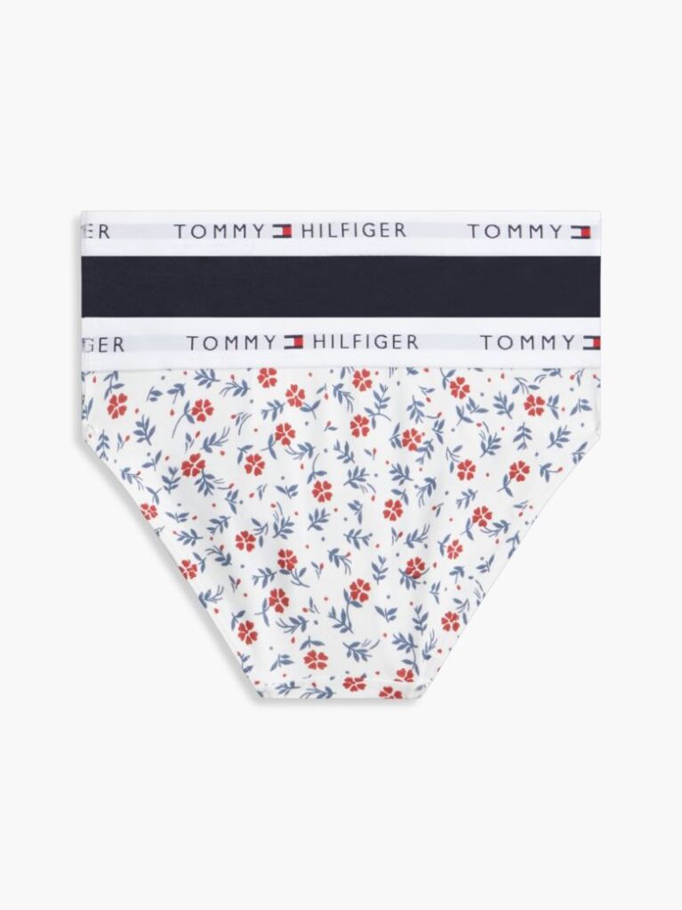Blue 2-Pack Signature Essential Print Briefs  Girls