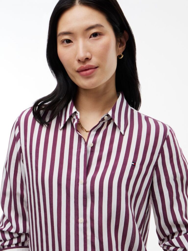 Multi Regular Fit Stripe Shirt  Women